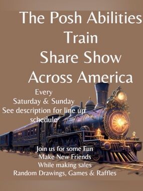 Posh Abilities Train Share Show Flier